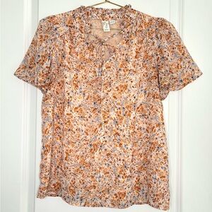 Floral Print Women's Top